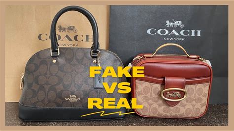 coach bag fake or real|coach knockoff bags.